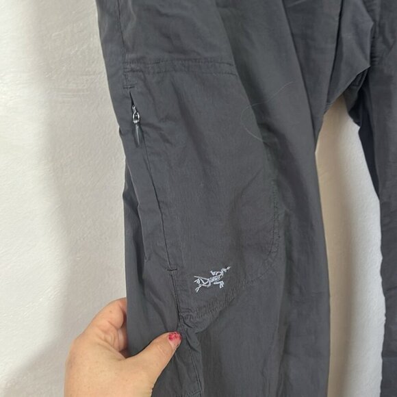 Arc'teryx Parapet Pant Outdoor Technical Hiking/Climbing 30" Slate Grey Sz 8 - Picture 3 of 14